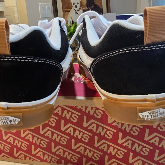 Vans Knu Skool Black Gum Bumper Men’s Size 10 Suede VN0009QCCJI SKATEBOARDING - Picture 7 of 14